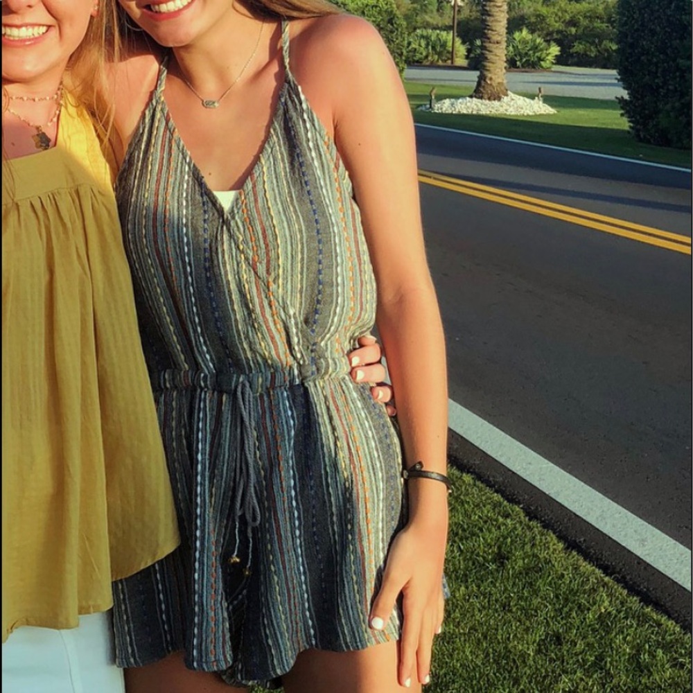 romper from a local boutique!